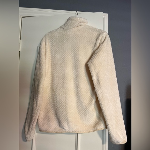 Columbia Fire Side ll Sherpa long full zip size L NWT off white color - Picture 5 of 5